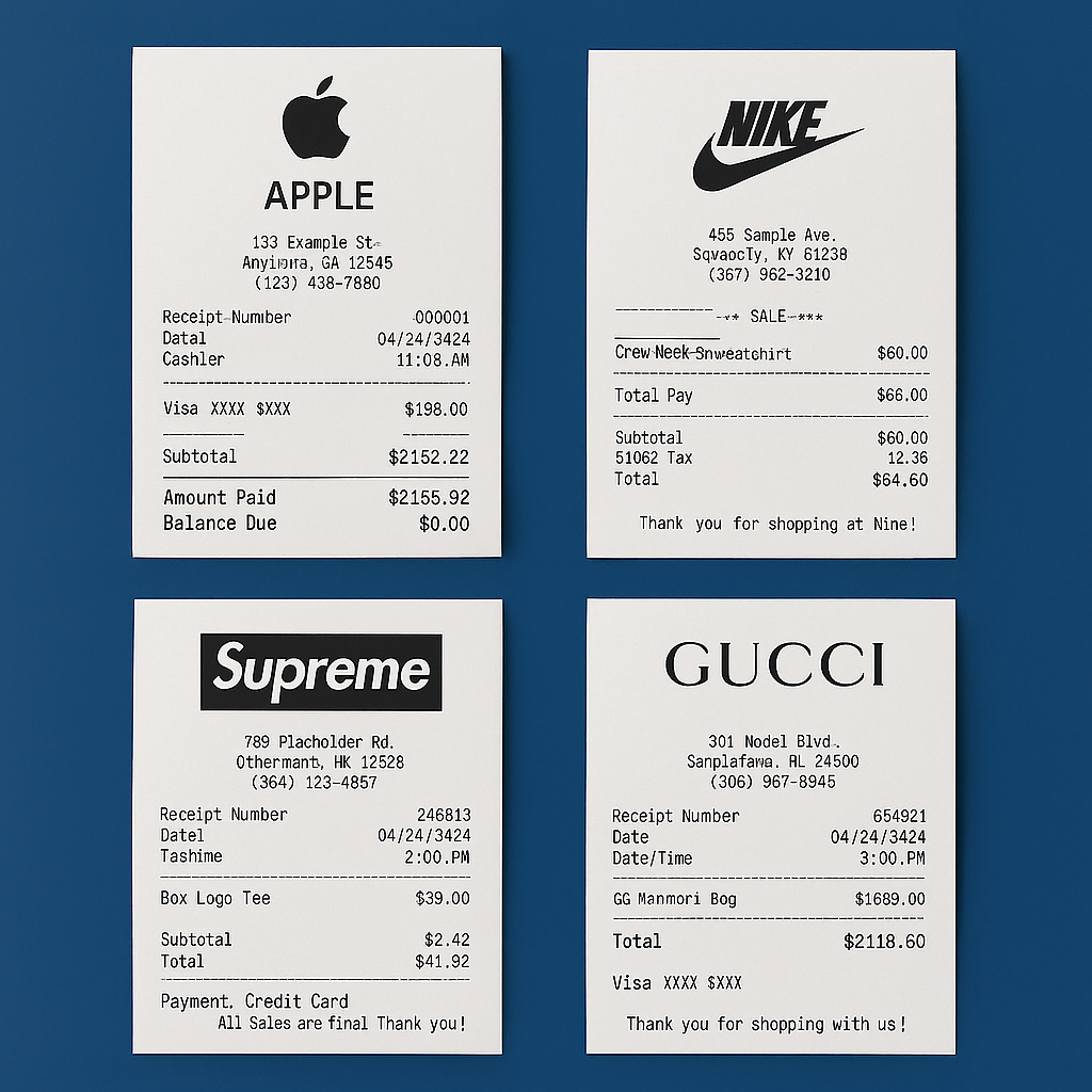 🧾pack facture et ticket de caisse exclusive 🧾