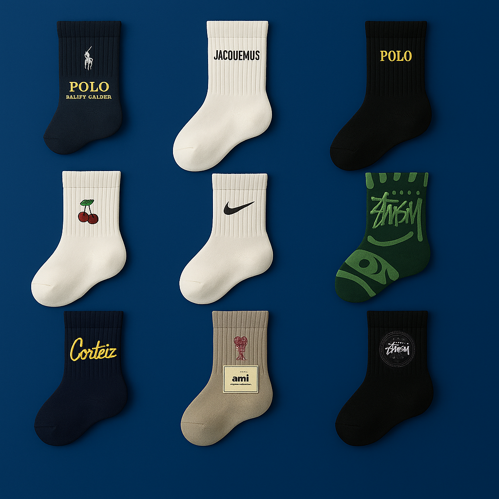 🧦🔥 Fournisseur Chaussettes Marques 🌍 | Whatsapp Privé 📲✨